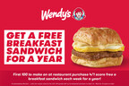 We Aren't Foolin': Florida Wendy's Restaurants Offer FREE Wendy's Breakfast Sandwiches for One Year!