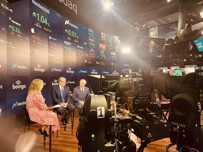 Today's Marketplace interviews Boingo Wireless CEO and the Dean of the Heider College of Business, Anthony Hendrickson PhD at the NASDAQ studio concerning the growing 5G connectivity demands and the importance of network security.