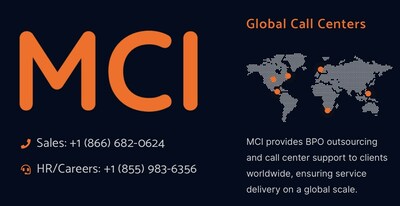 Contact MCI about call center outsourcing, CX, BPO and more.