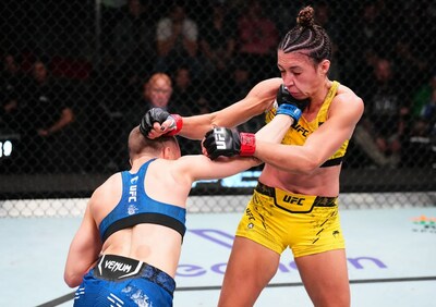 Monster Energy’s Rose Namajunas Defeats Amanda Ribas at UFC Vegas 89