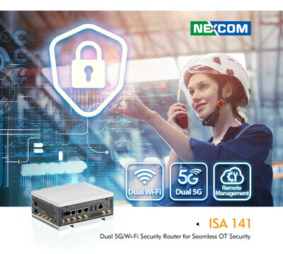 NEXCOM's ISA 141 - dual 5G and dual Wi-Fi security router - is a new turn in the continuous evolution of OT security solutions. Whether in manufacturing, logistics, or remote environments, the ISA 141 proves to be a versatile and indispensable tool, empowering industries to embrace the future of connected operations.