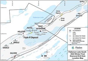 Fission Drilling Identifies New, Highly Prospective Areas on PLS Corridor