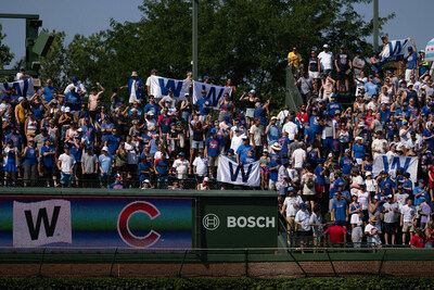 Bosch Power Tools’ partnership with the Chicago Cubs extends to in-ballpark signage for the 2024 season, as well as in-game video board features and daily rotational signage on the iconic Wrigley Field Marquee.