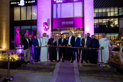 Opening of the 100th Costa Coffee store in KSA