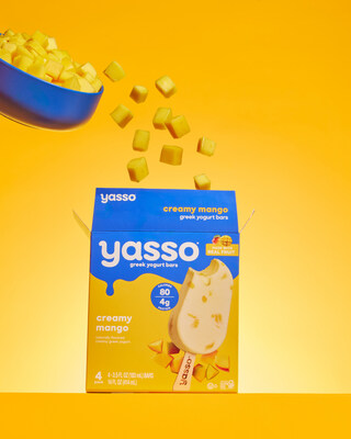 Yasso's NEW Creamy Mango Real Fruit Bars