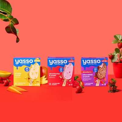 Yasso's New Real Fruit Bars