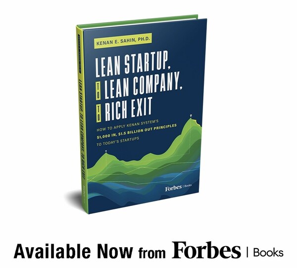 Kenan Sahin "Lean Startup, to Lean Company, to Rich Exit" cover