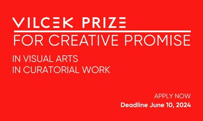 Apply now for the 2025 Vilcek Prizes for Creative Promise in Visual Arts and in Curatorial Work. Deadline: June 10, 2024.
