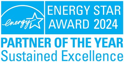 LG Electronics has been named 2024 ENERGY STAR Partner of the Year-Sustained Excellence by the U.S. Environmental Protection Agency and U.S. Department of Energy.