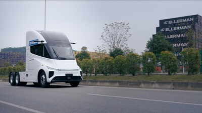 Windrose electric long-haul truck has started testing with Decathlon in China and will also begin testing in France in 2024