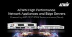 Accélérer la mise en réseau et l'Edge IA avec les serveurs Edge et les appareils réseau haute performance d'AEWIN alimentés par AMD Siena