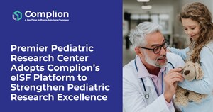 Premier Pediatric Research Center Adopts Complion's eISF Platform to Strengthen Pediatric Research Excellence