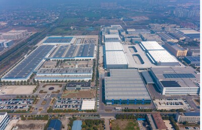 Plano de la fábrica ecológica inteligente de NETA en Tongxiang (PRNewsfoto/NETA AUTO)