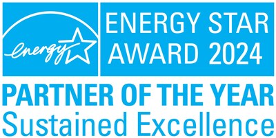 This is Andersen's 10th Sustained Excellence Award (eighth in a row) and the 15th time the company has been recognized by the ENERGY STAR program.