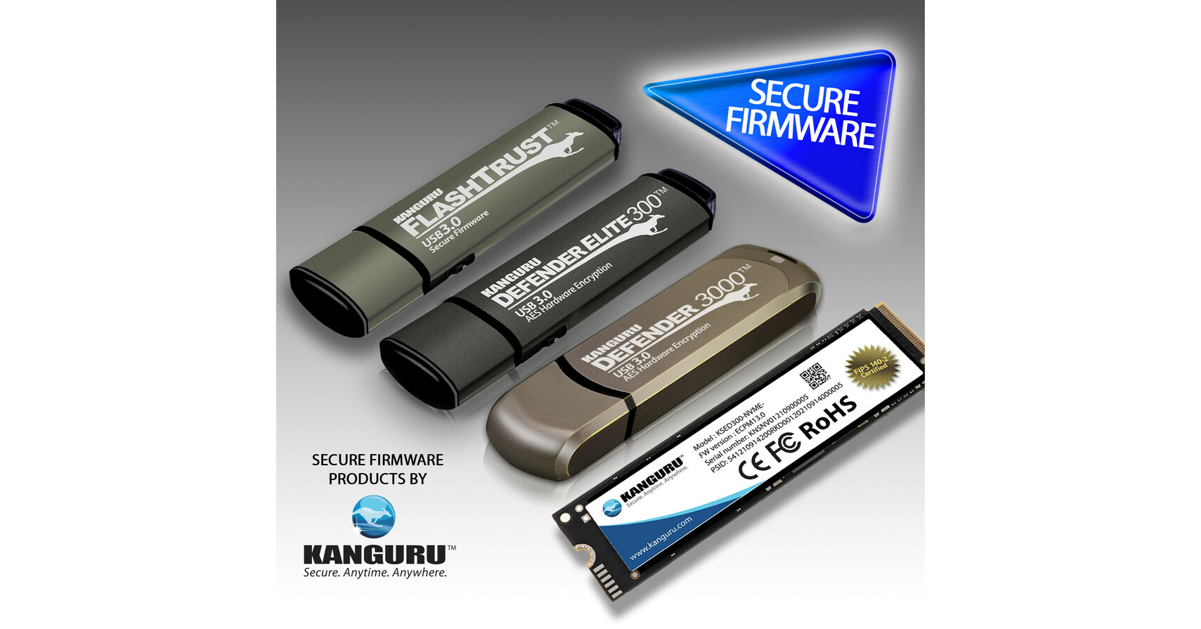 Kanguru Secure Firmware Helps Protect Sensitive Environments from Malware Attacks
