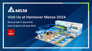 Delta presenterà le sue nuove soluzioni per l'Industria Intelligente, l'Energia Intelligente e l'Infrastruttura ICT alla Hannover Messe 2024