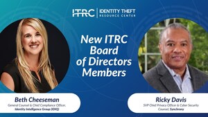 Ricky Davis &amp; Beth Cheeseman Join the Identity Theft Resource Center's Board of Directors