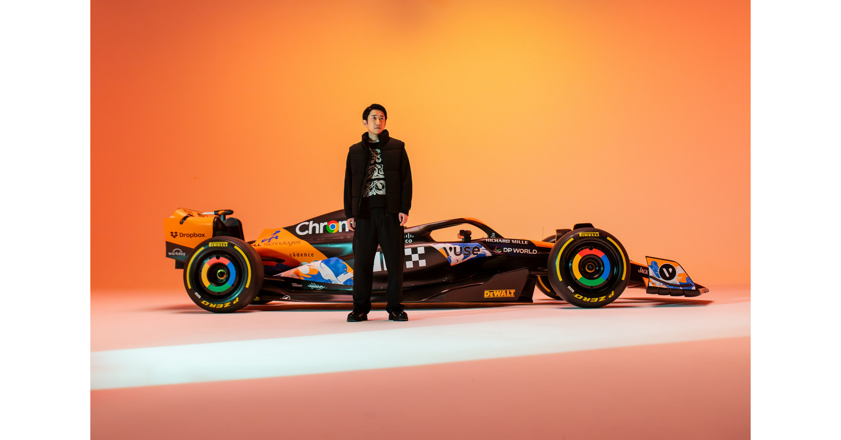 Vuse Y El Equipo Mclaren De Fórmula 1 Se Asocian Con Un Artista Japonés Middle East 9825