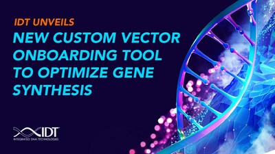 Integrated DNA Technologies (IDT) is expanding its gene synthesis offerings with a new custom vector onboarding tool. The easy-to-use solution is designed for researchers who want to skip in-house cloning steps and move quickly into functional studies with 100% sequence-verified clonal DNA.