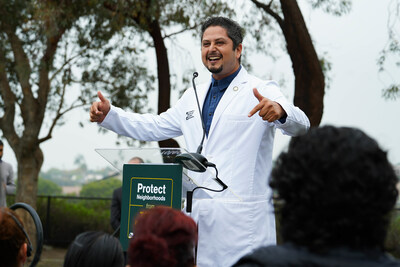 Dr. Lorenzo Antonio Gonzalez, Street Medicine Physician with with the LA County Department of Health, calls voters to protect public health by voting to KEEP THE LAW in November.