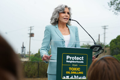 Jane Fonda champions public health by calling voters to KEEP THE LAW to protect neighborhoods from toxic drilling.