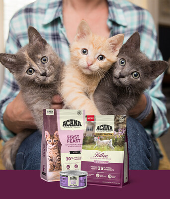 The makers of ACANAtm pet food are supporting cats and shelters this ?kitten season' by increasing awareness of the issue, donating food, paying one cat lover $10,000 to cuddle with kittens at a Best Friends Animal Society lifesaving center or network shelter, and encouraging people to volunteer.