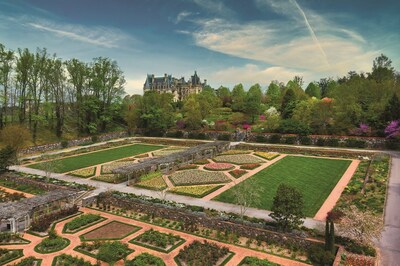 The Walled Garden is a four-acre formal garden at Biltmore  that features flowerbeds planted in the 