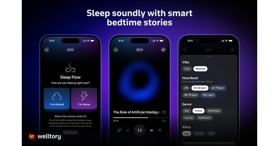 Welltory Launches First Personalized AI-generated Bedtime Stories ...