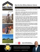 Military Makeover with Montel® Honors Marine Corps Veteran Matthew Kruspe and Family in Upcoming Season
Full makeover will be realized between April 5th to 14th
The reveal of the home makeover will be filmed on April 14th
