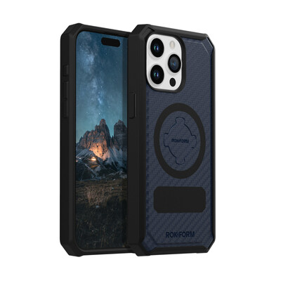 ROKFORM released a limited-edition color of their best-selling Rugged Case in a striking blue color for the iPhone 15 Pro Max.