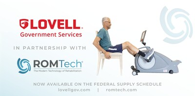 ROMTech and Lovell Announce Partnership to Increase Access to the PortableConnect® At-Home Rehab System for VA, DoD