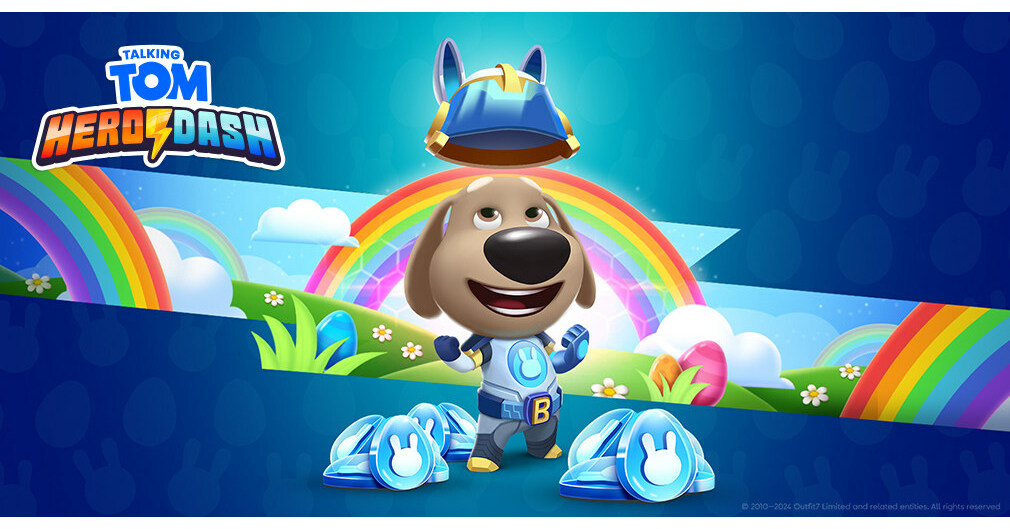 Outfit7 Launches New Easter Event in Talking Tom Hero Dash