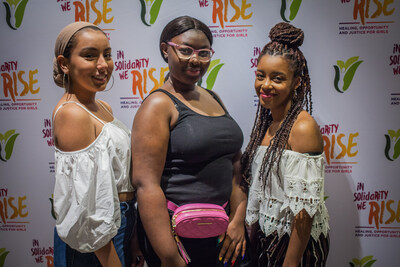 In Solidarity We Rise (ISWR) is an intergenerational movement-building summit that centers the stories and political power of girls, young women, and gender-expansive young people of color to heal, unite, and organize across generations for gender justice.