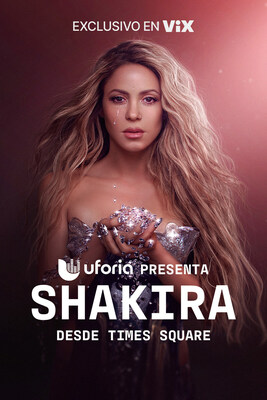 “SHAKIRA DESDE TIMES SQUARE” will be available to stream for free on ViX Gratis starting Saturday, March 30 at midnight PT.