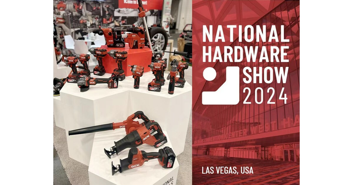 DCK TOOLS Celebrates 29 Years of Industry Excellence at National Hardware Show 2024