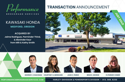 Performance Brokerage Services - Kawasaki Honda of Medford - Rodriguez, Thind, and Kaur