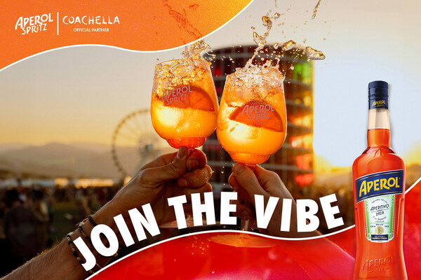 Aperol® Returns to Coachella Valley Music and Arts Festival® with New Aperol Terrazza and a Golden Hour Aperitivo Experience