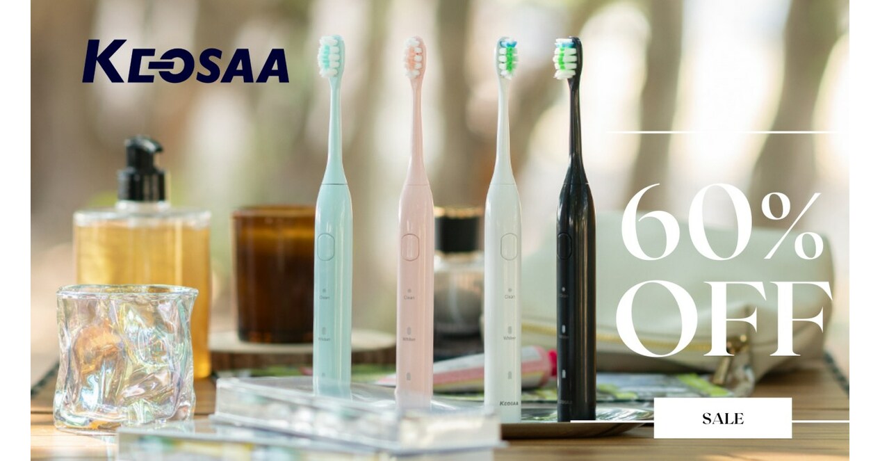 Keosaa Launches Debut Electric Toothbrush on Amazon for Enhanced Oral Care