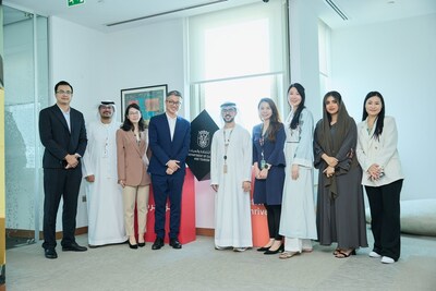 Mr Bo Sun, CMO of Trip.com Group, along with Ms Amanda Wang, VP – Destination Marketing & Sales | Global Relations, Trip.com Group, were warmly welcomed by a delegation led by the esteemed Mr Talal Nasralla, Advisor to DCT Abu Dhabi's Director General for Tourism.