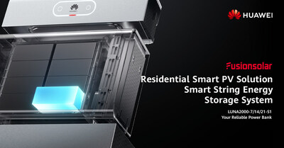 Advancing into a new era of zero-carbon living with Huawei's flagship residential energy storage solution and LUNA S1