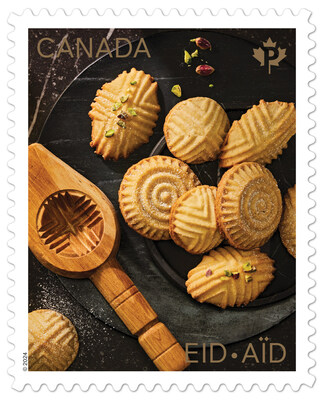 Un timbre souligne les ftes islamiques de l'Ad al-Fitr et de l'Ad al-Adha (Groupe CNW/Postes Canada)