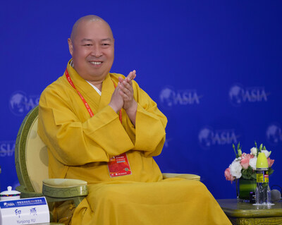 YIN SHUN, Head of the Youth Division of China Committee on Religion and Peace (CCRP), Vice President of the Buddhist Association of China, and President of the Buddhist Association of Hainan Province (PRNewsfoto/The Buddhist Association of China)