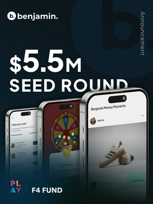 Benjamin announces a $5.5M seed round and welcomes a new CEO, Lon Otremba. 