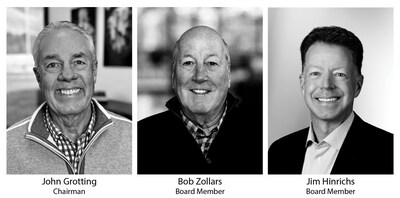 BRIJ Medical proudly welcomes three distinguished industry leaders to its Board of Directors: John Grotting, Bob Zollars, and Jim Hinrichs.