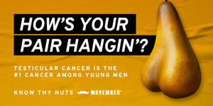 BALLS IN YOUR COURT: 75% of Canadian men are unaware that Testicular Cancer is the most common cancer in young men