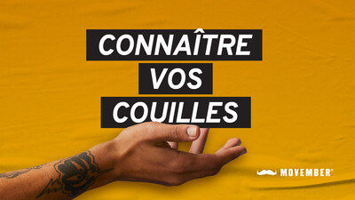 #connatrevoscouilles (Groupe CNW/Movember Canada)