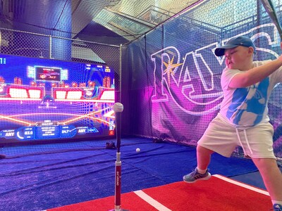 Bat Around™, the mixed-reality experience that is gamifying the batting cage, announced its first MLB team partnership with the Tampa Bay Rays bringing the new game to Tropicana Field for The 2024 season.