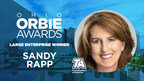 Large Enterprise ORBIE Winner, Sandy Rapp of TravelCenters of America