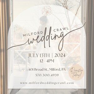 Milford, PA, Sought After Poconos Wedding Destination, Announces 2024 Wedding Crawl Event For Newly Engaged Couples