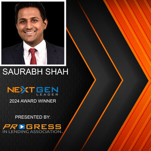 InstaLend Corporation Co-founder Saurabh Shah Honored with the 2024 PROGRESS in Lending Next Gen Leader Award
